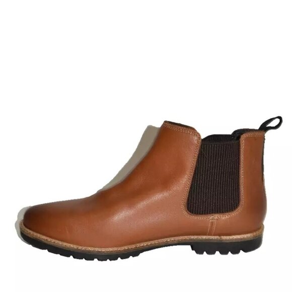 New! Cole Haan Men\'s Midland Lug 11.5 British Tan Leather Chelsea C37590 DD449 main image 6